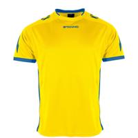 Stanno 410006 Drive Match Shirt - Yellow-Royal - XL - thumbnail
