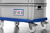 Durable 176307 Etikettentas, zelfklevend Donkerblauw (b x h) 163 mm x 120 mm DIN A6 liggend - thumbnail