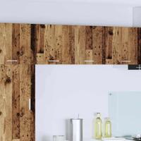 Hangkast met plank Riga 2 pcs Oude Hout en Wit 40 x 31 x 40 cm - thumbnail