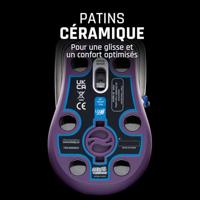 Lexip Naruto Shippuden Madara Destruction Gaming-muis Kabelgebonden Optisch Zwart, Lila 12000 dpi Verlicht, Gewichtsreductie - thumbnail