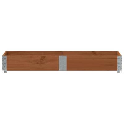 VidaXL Plantenbak 150x50 cm massief grenenhout bruin