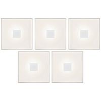 Paulmann LumiTiles Basic Set Square 10x10cm 78402 LED-paneel basisset LED 4.8 W Warmwit Wit - thumbnail