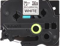 Brother TZESL261 Labeltape zelflaminerend Tapekleur: Wit Tekstkleur: Zwart 36 mm 8 m - thumbnail