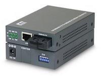 KTI Networks KC-300D-T Mediaconverter Glasvezel | Interface MM-ST - thumbnail