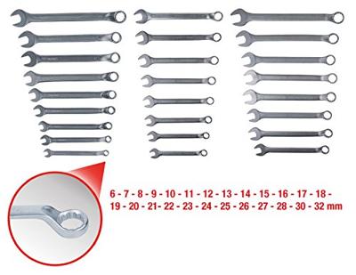 KS Tools 517.0099 517.0099 Ring-steeksleutelset Sleutelbreedte (metrisch) 6 - 32 mm KS Tools 517.0099 517.0099 Ring-steeksleutelset Sleutelbreedte (metrisch) 6 - 32 mm