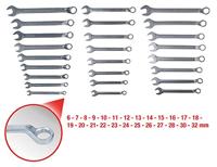 KS Tools 517.0099 517.0099 Ring-steeksleutelset Sleutelbreedte (metrisch) 6 - 32 mm - thumbnail