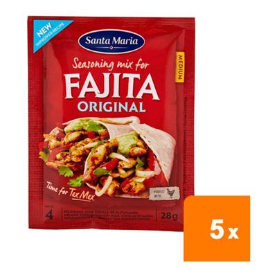 Santa Maria - Fajita seasoning mix - 5x 28g