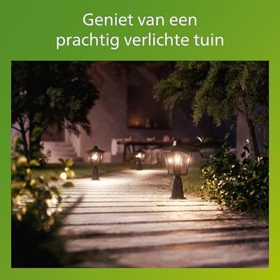 Philips LED 929004141501 Kinno Staande buitenlamp E27 Zwart Philips LED 929004141501 Kinno Staande buitenlamp E27 Zwart