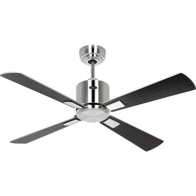 CasaFan ECO NEO III 103 BN-WN/SI WiFi Flügel Wenge/silber Plafondventilator 16 W (Ø x h) 103 cm x 360 mm Chroom (geborsteld) Met afstandsbediening, Timer, Met CasaFan ECO NEO III 103 BN-WN/SI WiFi Flügel Wenge/silber Plafondventilator 16 W (Ø x h) 103 cm x 360 mm Chroom (geborsteld) Met afstandsbediening, Timer, Met