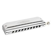 Cascha HH 2272 Chromatic 10-40 Blues Harmonica - thumbnail