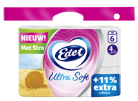 Edet Ultra Soft 4-laags Toiletpapier Met Stro - thumbnail