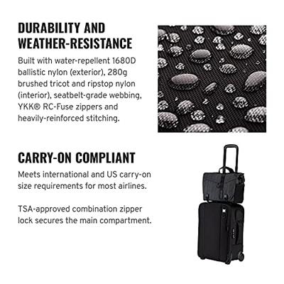 Tenba Roadie Hybrid Roller 21 zwart Tenba Roadie Hybrid Roller 21 zwart