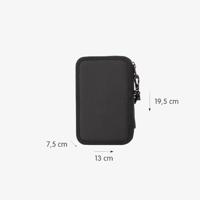 Dubbele etui Milan Sunset Zwart Groen 19,5 x 13 x 5 cm 36 Onderdelen - thumbnail