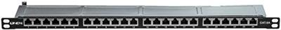 LINDY Patch-Panel 24 poorten Netwerkpatchpaneel 483 mm (19) CAT 6A 0.5 HE Meerdere kleuren Ingericht LINDY Patch-Panel 24 poorten Netwerkpatchpaneel 483 mm (19) CAT 6A 0.5 HE Meerdere kleuren Ingericht