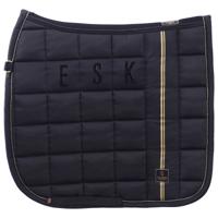 Zadeldek Eskadron Heritage Big Square Sparkle, Veelzijdigheid paard in donkerblauw - thumbnail