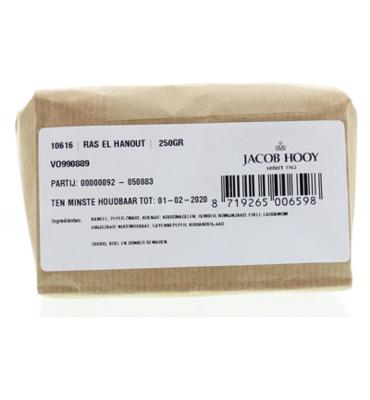 Jacob Hooy Ras el hanout 250 Gram