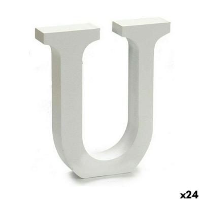 Brief Pincello U Wit 2 x 16 x 14,5 cm (24 Stuks)