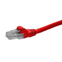 ACT IB9503 LSZH U/UTP CAT6 Patchkabel Rood - 3 meter - thumbnail