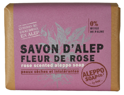 Aleppo Soap Co. Fleur de Rose Rose Scented Aleppo Soap 100gr