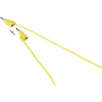 VOLTCRAFT MSB-200 Meetsnoer Banaanstekker 2 mm Banaanstekker 2 mm 0.60 m Geel 1 stuk(s) VOLTCRAFT MSB-200 Meetsnoer Banaanstekker 2 mm Banaanstekker 2 mm 0.60 m Geel 1 stuk(s)