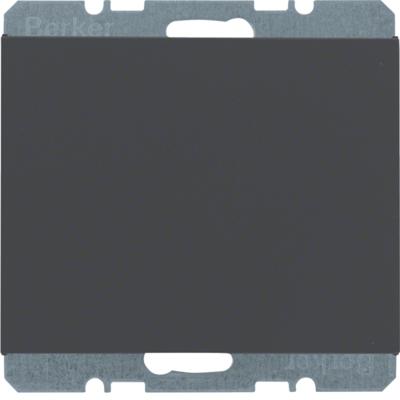 Berker K.1 blindplaat antraciet gelakt