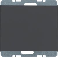 Berker K.1 blindplaat antraciet gelakt - thumbnail
