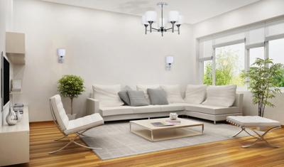 Activejet Klassieke enkele wandlamp - MIRA chroom E27 voor de woonkamer