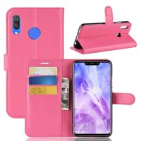 Huawei P Smart Plus Hoesje Roze met Pasjeshouder - thumbnail