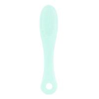 10 stuks blackhead Brush face Cleansing Extractor Remover Tool silicone vinger massage borstel gezicht exfoliërende reiniging Tool (groen) - thumbnail