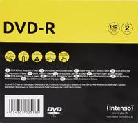 Intenso 4101652 DVD-R disc 4.7 GB 10 stuk(s) Slimcase - thumbnail