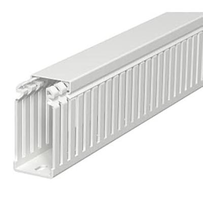 OBO Bettermann 6178552 Kabelgoot Bovenstuk (l x b x h) 2000 x 37.5 x 75 mm 1 stuk(s) Grijs