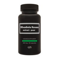 APB Holland Rhodiola rosea extract puur 60 Capsules - thumbnail