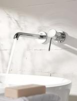 GROHE Essence New Wastafelkraan Inbouw - uitloop 23cm - L size - zonder waste - chroom 19967001 - thumbnail