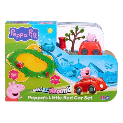 Peppa Pig Whizz Around Peppa's kleine rode auto set