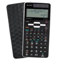 Sharp Schulrechner EL-W 550 TG Schoolrekenmachine Zwart (b x h x d) 80 x 15 x 166 mm - thumbnail