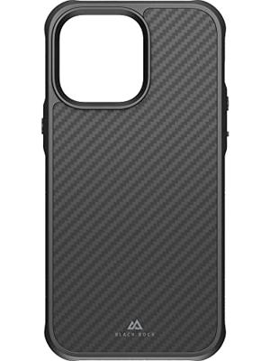 Black Rock Robust Carbon Cover Voor Apple IPhone 14 Pro Max Zwart Black Rock Robust Carbon Cover Voor Apple IPhone 14 Pro Max Zwart