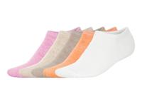 esmara 5 paar sokken (roze/beige/oranje/wit, 35-38) - thumbnail