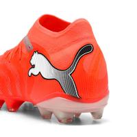 PUMA Future 9 Pro Gras / Kunstgras Voetbalschoenen (MG) Felrood Zilver Zwart - thumbnail