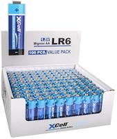 XCell AA batterij (penlite) Alkaline 1.5 V 100 stuk(s) - thumbnail