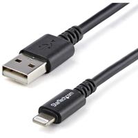 StarTech.com 3 m lange zwarte Apple 8-polige Lightning-connector naar USB-kabel voor iPhone / iPod / iPad - thumbnail