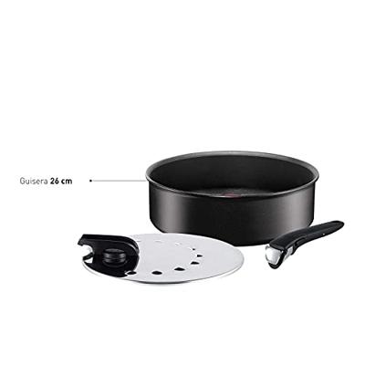 Tefal L65033 Ingenio Expertise Hapjespan 26 cm Zwart Tefal L65033 Ingenio Expertise Hapjespan 26 cm Zwart