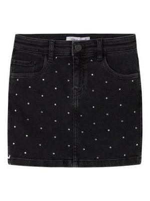 Name it winter rok meisjes - zwart - glitter steentjes -NkfNaomi