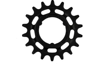 Shimano Kmc tandwiel narrow 18t achter zwart