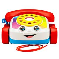 Fisher-Price peutertelefoon - met trektrouw - speelgoedtelefoon - thumbnail