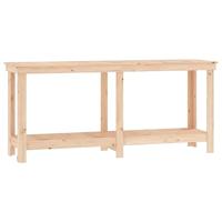 VidaXL Werkbank 180x50x80 cm massief grenenhout - thumbnail