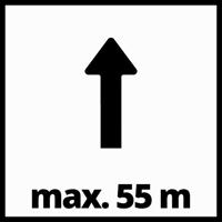 Einhell Tiefbrunnenpumpe GE-DW 1155 N-A 4170937 Bronpomp 6000 l/h 55 m - thumbnail