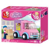 Sluban Girls Dream: bezorgwagen (M38 B0520) - thumbnail