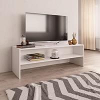 VidaXL Tv-meubel 120x40x40 cm bewerkt hout wit - thumbnail