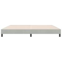 Bedframe zonder matras 180x210 cm fluweel lichtgrijs - thumbnail