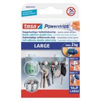 Kleefstrips tesa powerstrips large 2kg | 15 stuks - thumbnail